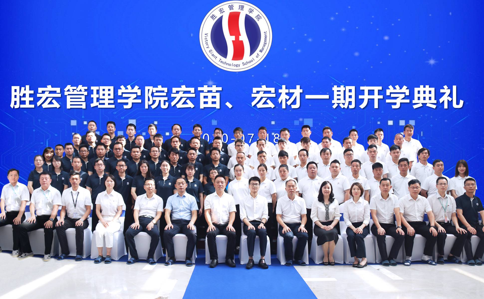 宏心不移 强基育苗  宏图远志 百炼成材 ——星空游戏管理学院宏苗、宏材一期开学典礼顺利举行